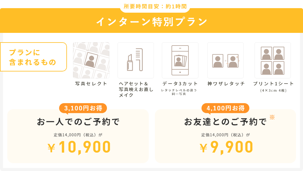 インターン/2027卒/就活/証明写真/フォトスタジオ/履歴書